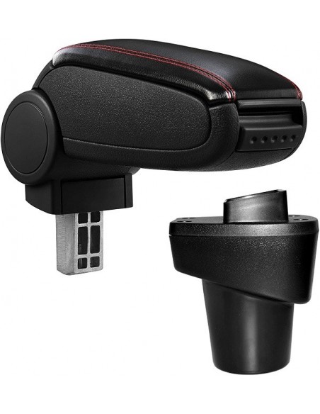 BRACCIOLO SPECIFICO IN SIMILPELLE ROSSO PEUGEOT 108 DAL 2014-