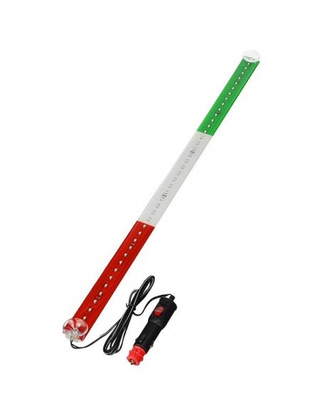 STRISCIA A LED LAMPA 24V BANDIERA LUMINOSA 60cm 42 LED