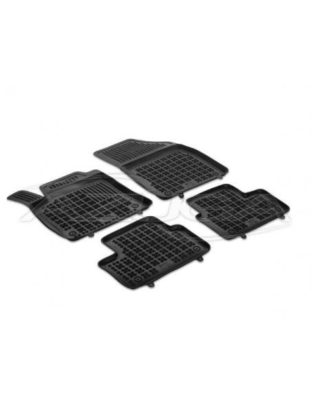 4 TAPPETI GOMMA NERI 4cm RENAULT CLIO 5 dal 2019-