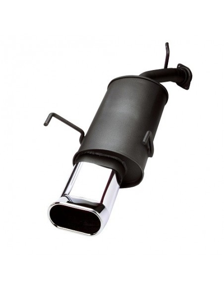 SCARICO IN ACCIAIO INOX OVALE BMW SERIE 3 (E36 ) dal 1990-1998