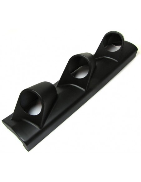 PORTASTRUMENTI MONTANTE 3 TRE FORI NERO 52MM