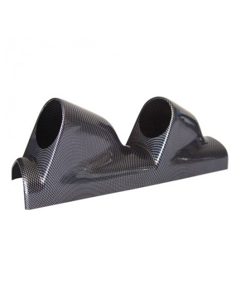 PORTASTRUMENTI MONTANTE 2 DUE FORI CARBONIO 52 MM