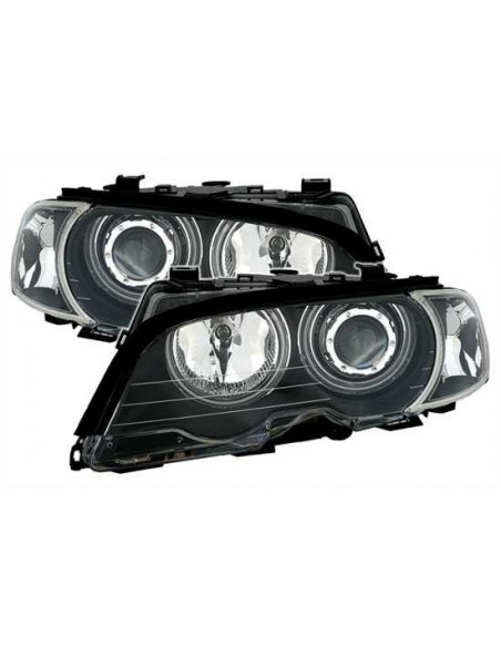 ANGEL EYES BMW SERIE 3 (E46) COUPE' CABRIO NERI 1999-2003