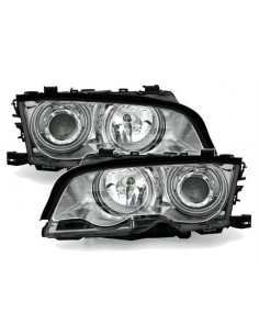 ANGEL EYES BMW SERIE 3 (E46) COUPE' CABRIO CROMATI...